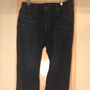 Lane Bryant Straight Leg, Dark Jean Capris size 18